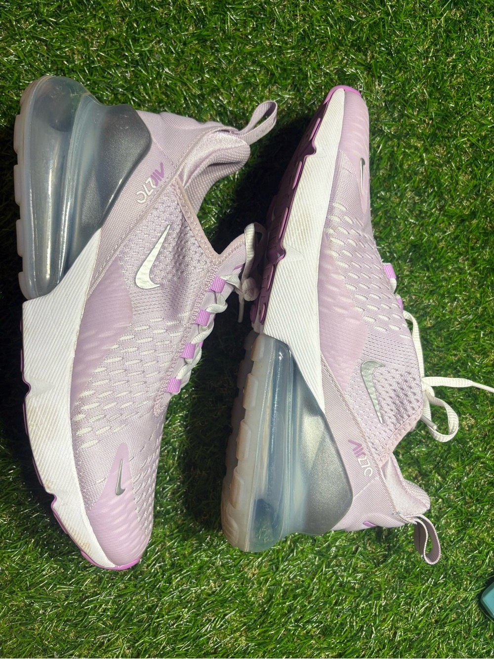 Nike Women's Air Max 270 Sneakers - Lavender / Silver